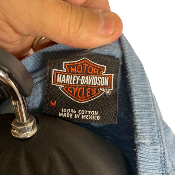 Vintage Mens Mad River Sandusky OH Genuine HD Short Sleeve Crewneck Sz M - Picture 4 of 4